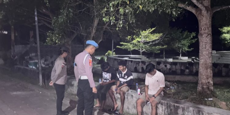 Cegah Kriminalitas Sejak Dini, Polsek Morotai Selatan Barat Tegaskan Pentingnya Lingkungan Bebas Miras