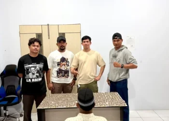 Bawa 464 Saset Ganja, Seorang Pemuda Diringkus Satresnarkoba Polres Ternate