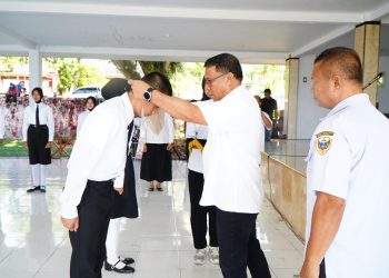 Buka Diklat Paskibraka 2026, Sekda Tidore Ingatkan Pentingnya Disiplin dan Mental Juara