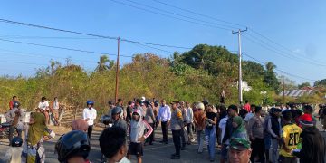 Redam Bentrok Antardesa, Polres Morotai Buka Blokade Jalan Pandanga-Juanga